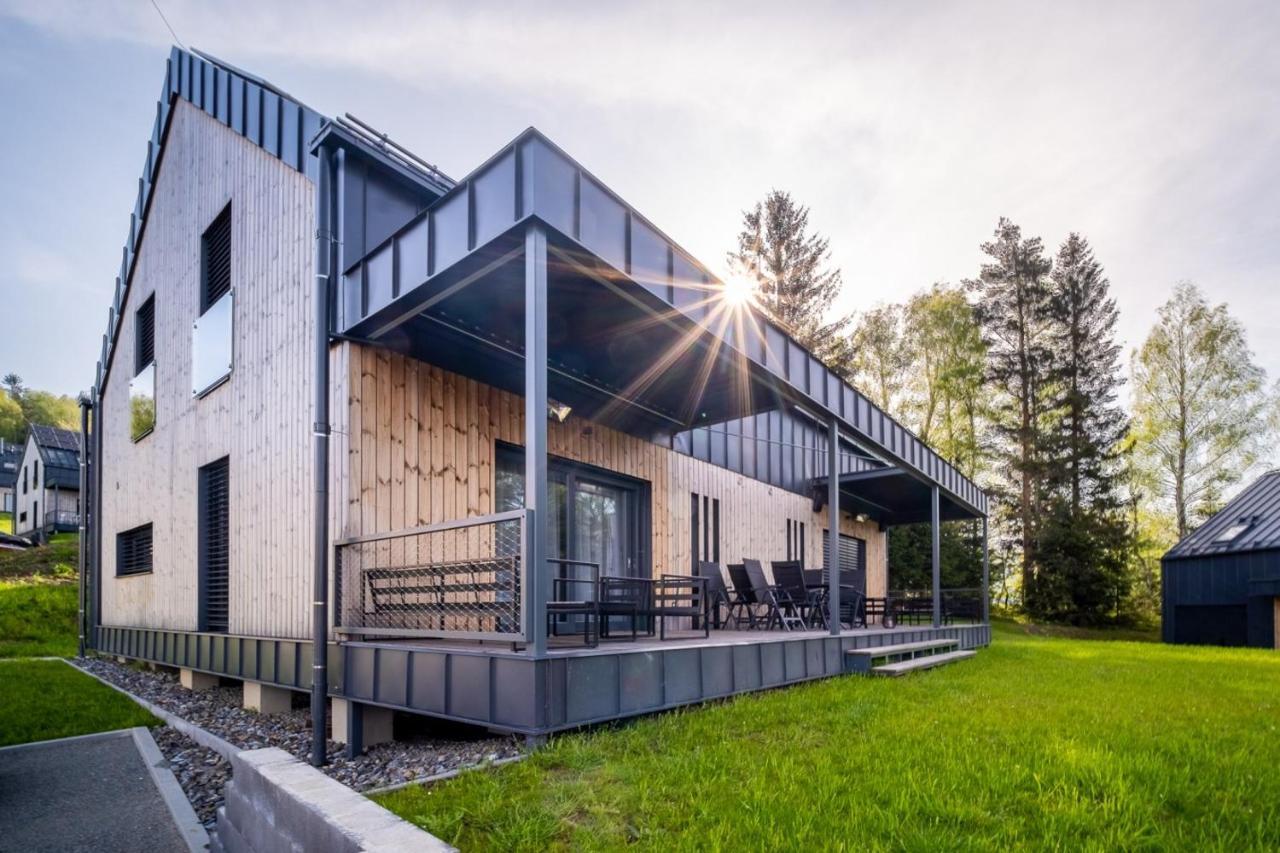 Holiday House U Hajenky 11P Lipno Home 伏尔塔瓦河畔利普诺 外观 照片